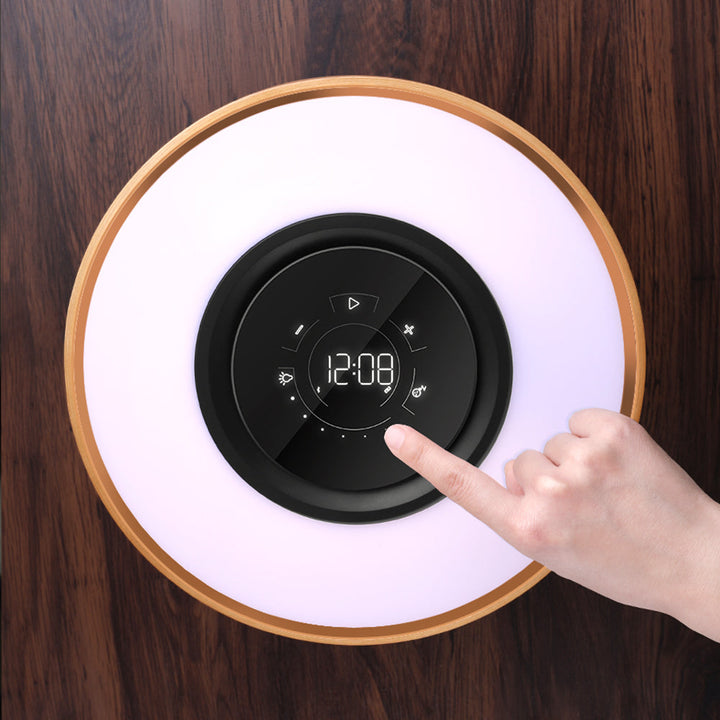 LumeCharge - Minimalistisk LED Bordlampe med Trådløs Lading | Skanto