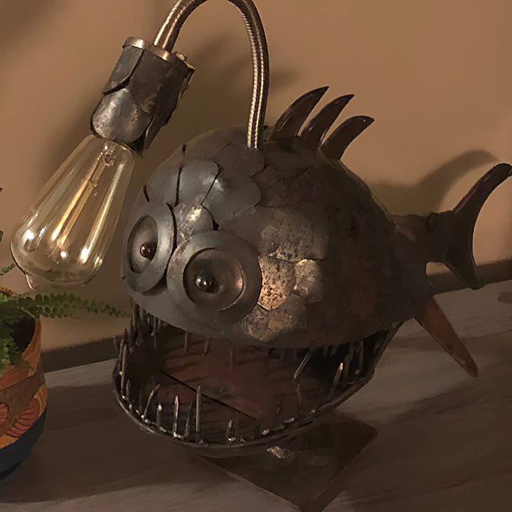Skanto | Steampunk Angler Fiskelampe
