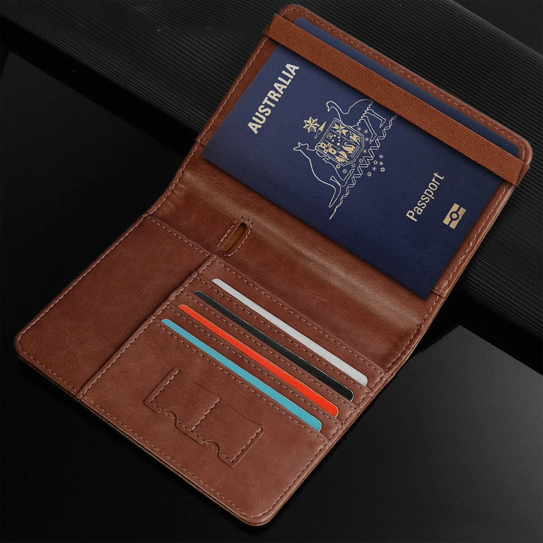 Passkortlommebok for reise Skanto