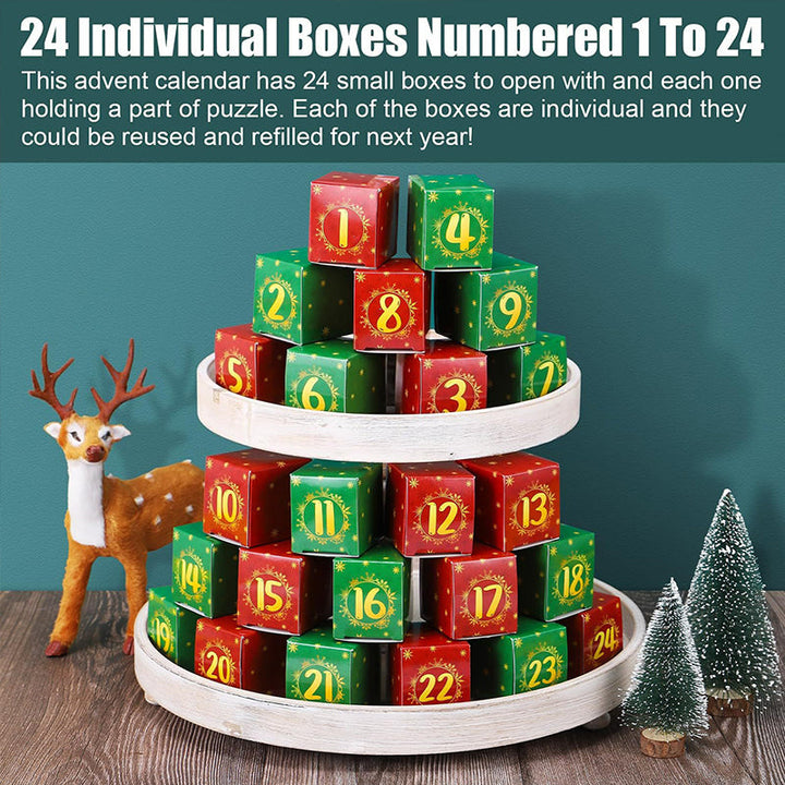 Skanto | Julepuslespill Adventskalender - Julegave