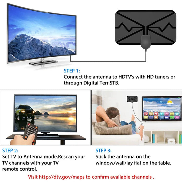 Skanto | Oppgrader DIGITAL HDTV ANTENNE 4K