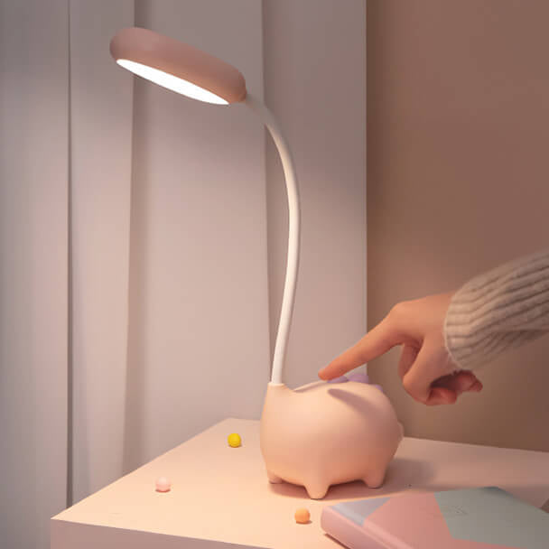 Skanto | Barne LED-skrivebordlampe | Øyevennlig | Oppladbar | Perfekt for barnerommet