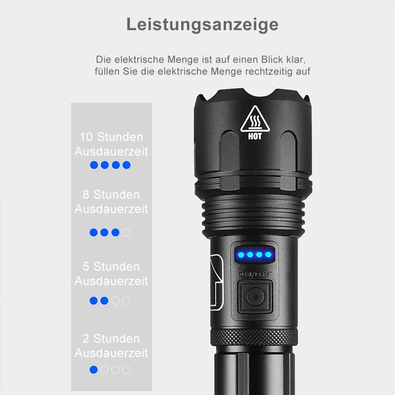 Skanto | Vanntett militær laser lommelykt