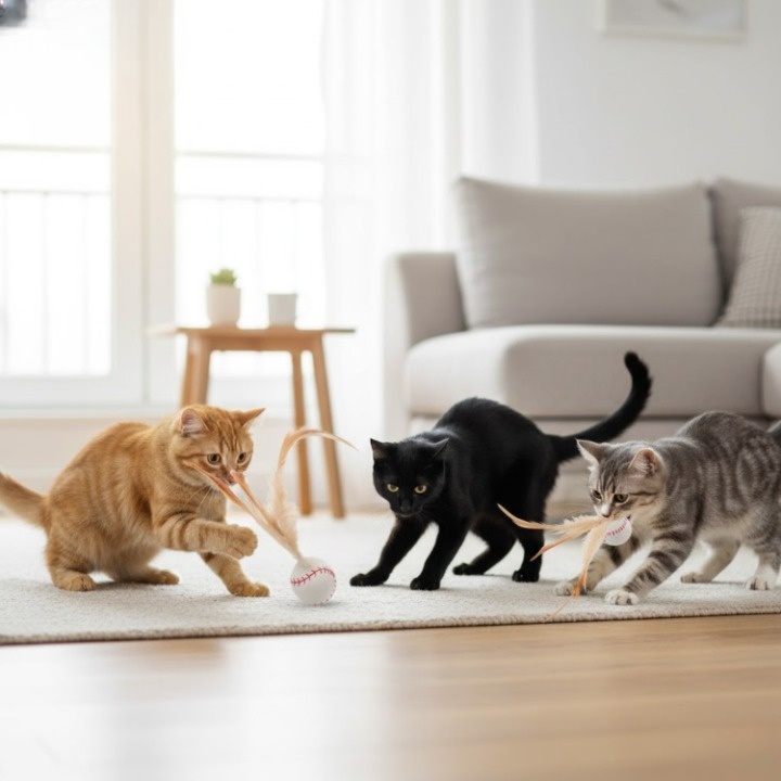 FetherSprint — Slipp løs den ville jegeren i katten din med stille leke moro! | Skanto