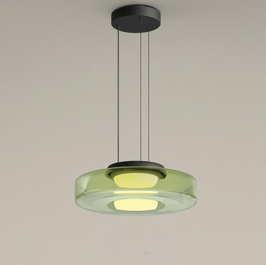 Skanto | Modern Glass Pendant Lamp in Bauhaus Style - AuroraSphere
