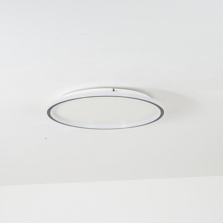 LunaNova – Moderne LED-taklampe i metall/akryl for stue og soverom, ack/Hvit design