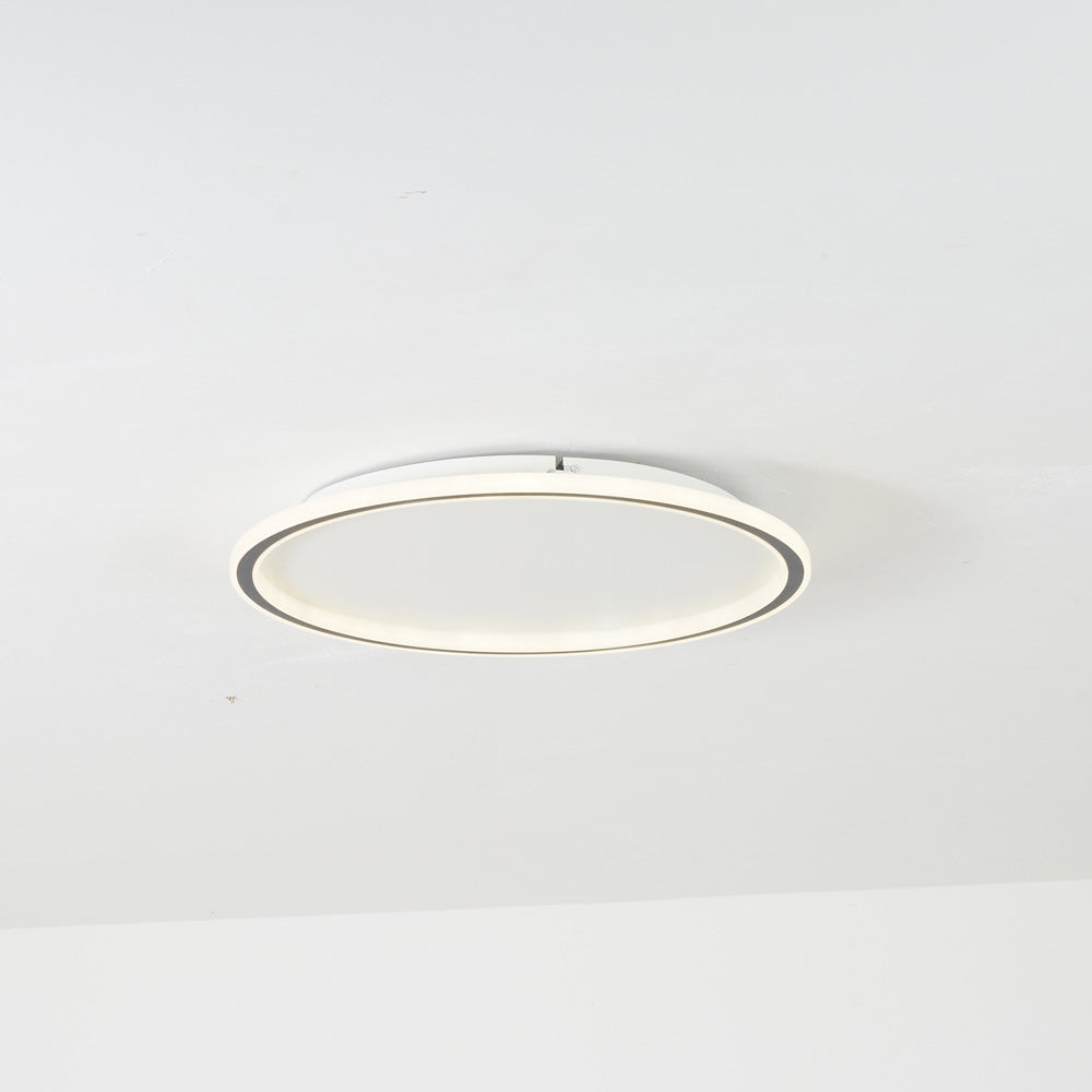 LunaNova – Moderne LED-taklampe i metall/akryl for stue og soverom, ack/Hvit design