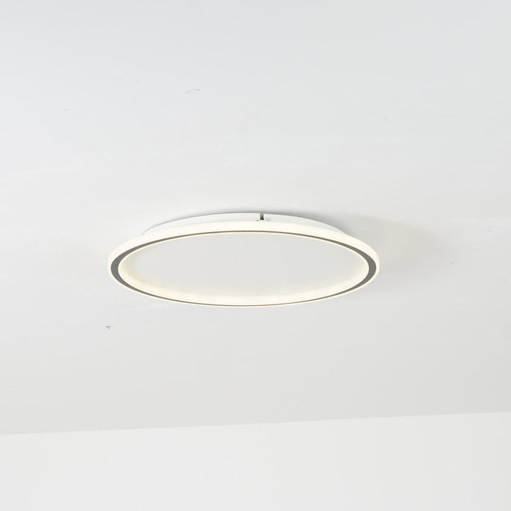 LunaNova – Moderne LED-taklampe i metall/akryl for stue og soverom, ack/Hvit design