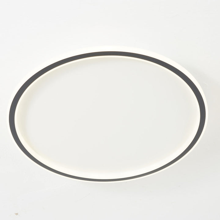 LunaNova – Moderne LED-taklampe i metall/akryl for stue og soverom, ack/Hvit design