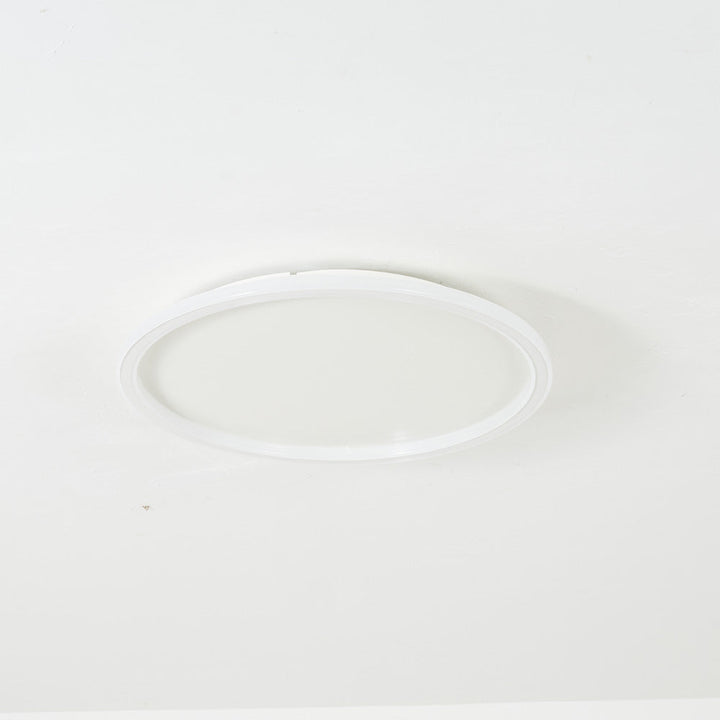 LunaNova – Moderne LED-taklampe i metall/akryl for stue og soverom, ack/Hvit design
