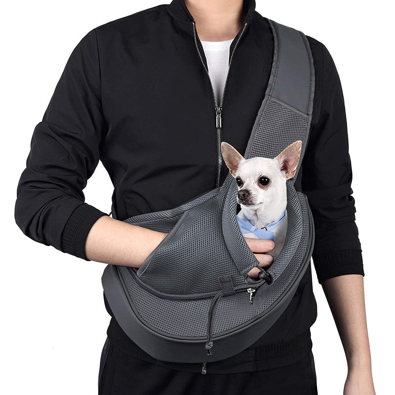 Skanto | Katt og Hund Bærer Slynge Bag med Justerbar Stropp & Telefonlomme, for Hunder & Katter
