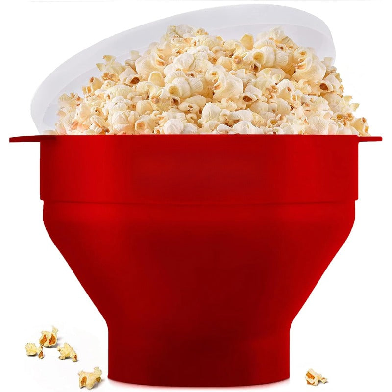 Skanto | Sammenleggbar Silikon Mikrobølgeovn Popcorn Popper