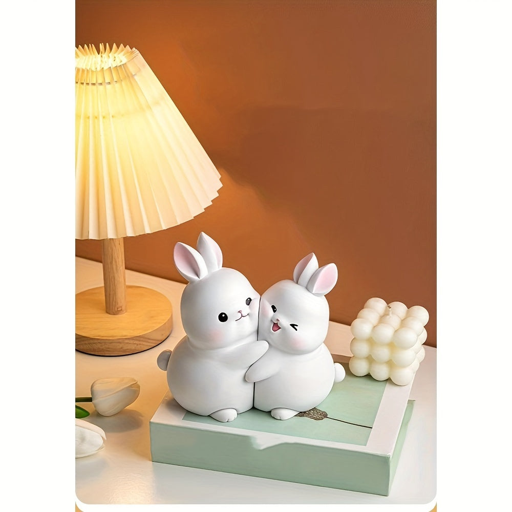 BunnyBookends – Lekne Bokstøtter i Kanin Stil Skanto