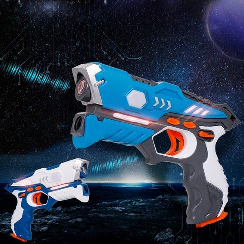 Skanto | Realistisk Lyd Lys Laser Ledning Duel Leke Pistol