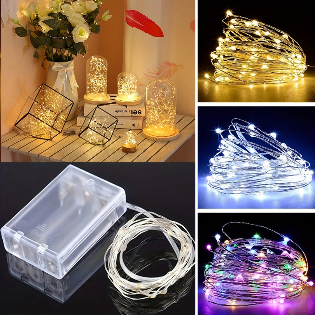 Skanto | Fairy String Lights Batteridrevet Varm Hvit