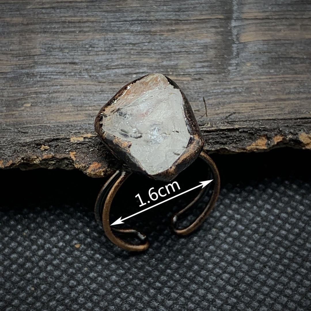 Skanto | Naturlig Ubehandlet Fødselsten Ring - Selina