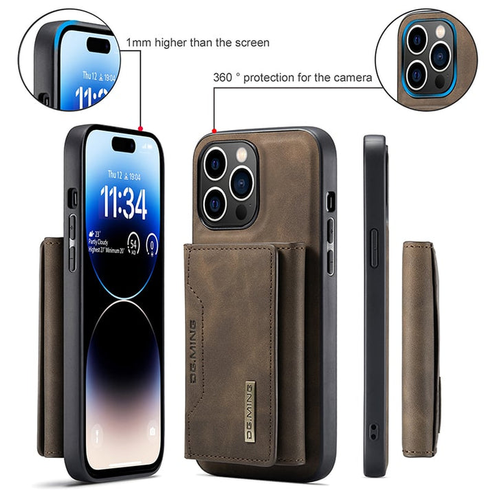 Skanto | 2-i-1 iPhone-deksel med avtakbar lommebok