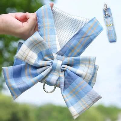 Skanto | Justerbart hundesele med elegant sløyfe for stilige turer