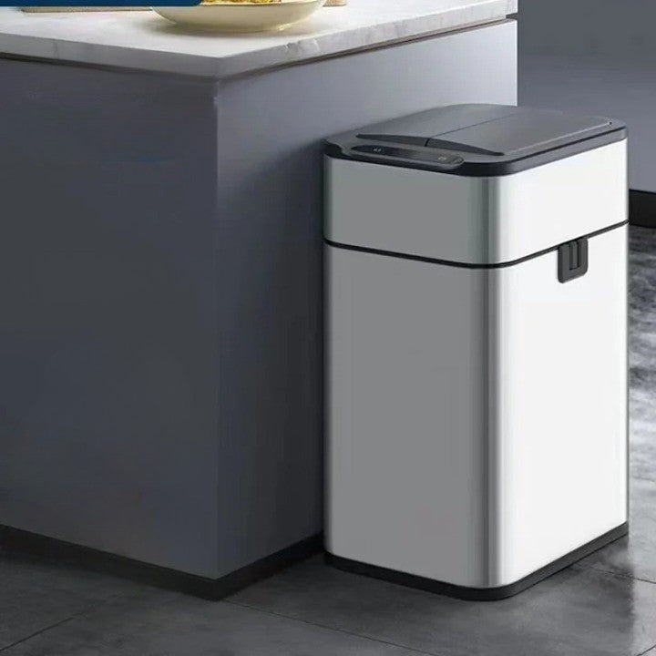 Skanto | Smart Rustfritt Stål Automatisk Sensor søppelbøtte