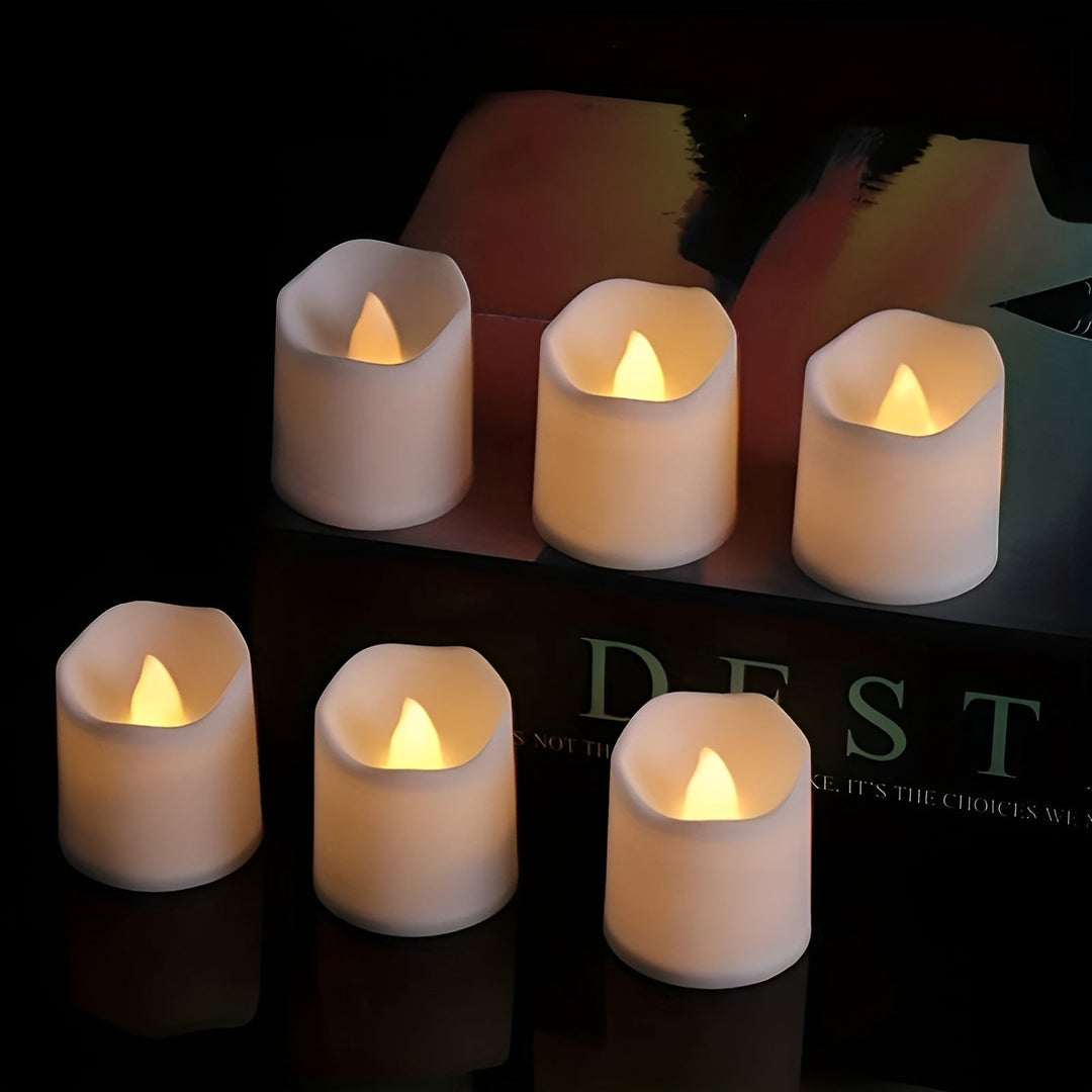 TwinkleLite Lys - Flameless Flammende Elektriske LED Lys | Skanto