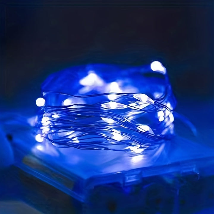 Skanto | Fairy Lights Batteridrevet Kobbertråd Lyskjede