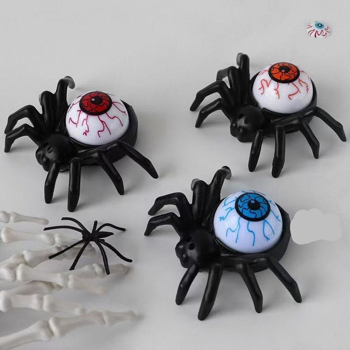 Skanto | Halloween Dekorasjon – Spiderback Ornament med Lys og Øye Design