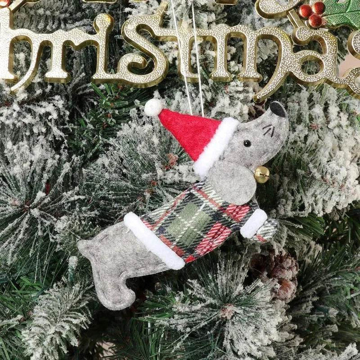 Skanto | Juledekorasjoner Klednings Pølsehund Liten Anheng
