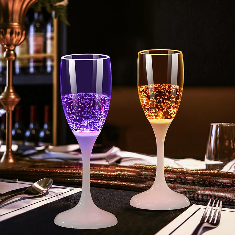Skanto | Lys Champagneglass