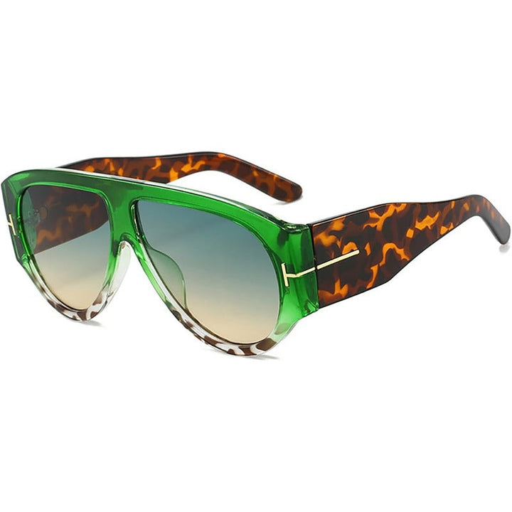 Oversized UV400 Aviator Solbriller Skanto