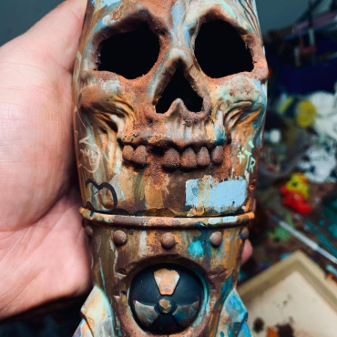 Skanto | The Skull Bomb - Lite Kjernekraft Hodeplagg Dekor