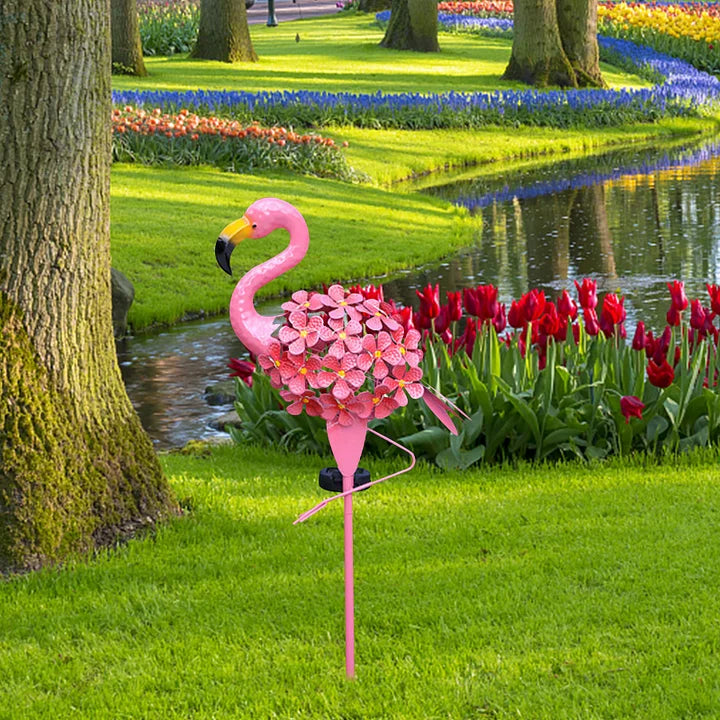Skanto | Flamingo Sollys Metallkunst