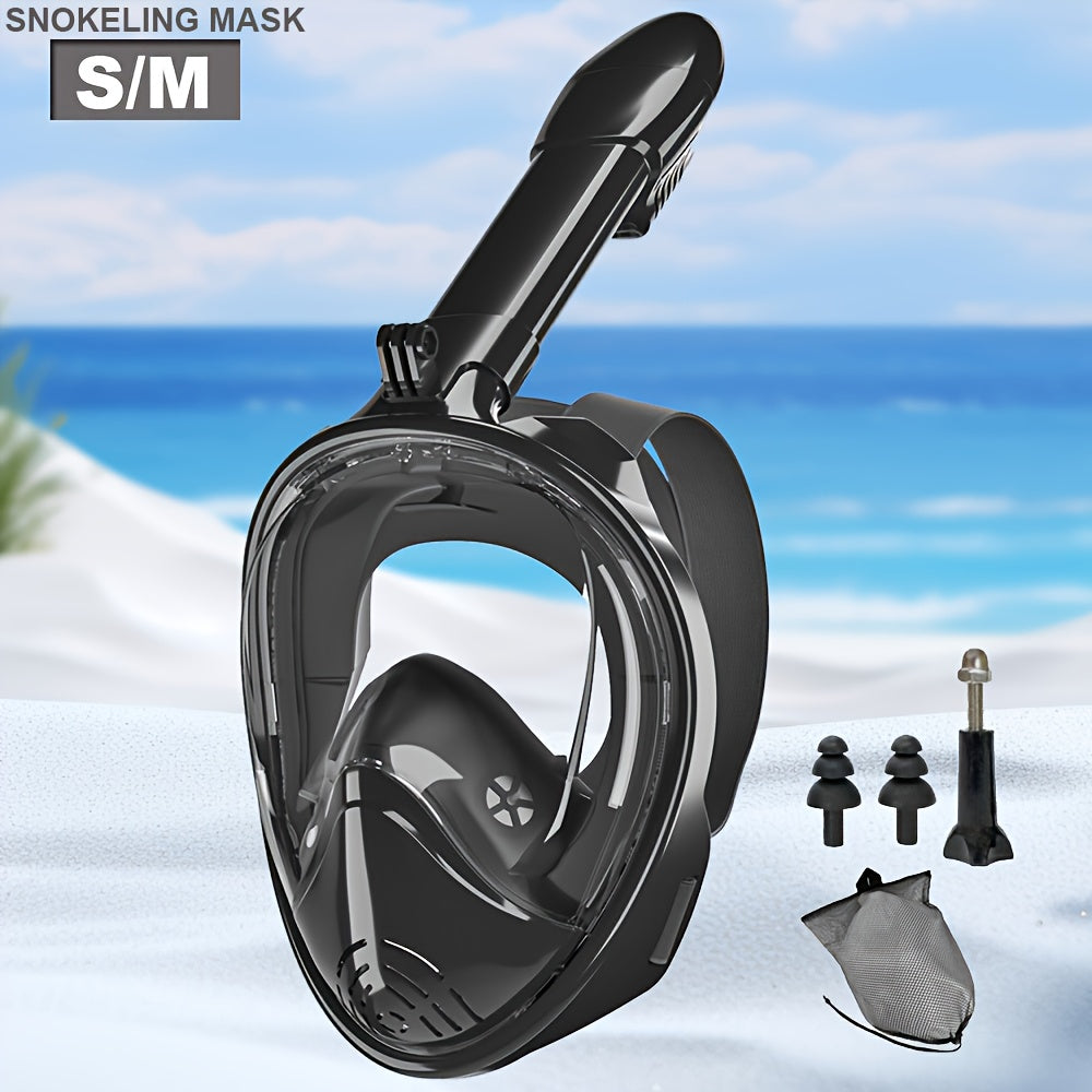 Full-face snorkelmaske med 180° synlighet | Skanto