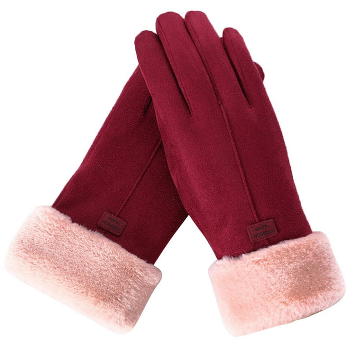 Varm, wasserdichte Winterhandschuhe med Touchscreen-kompatibilitet