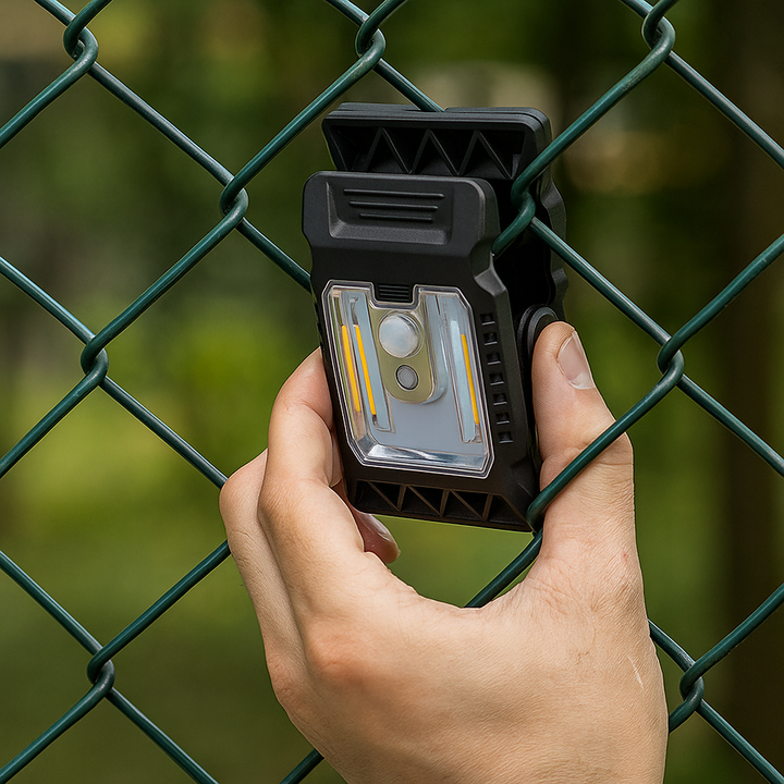 BlazeClip Solar Light — Klart lys for mer sikkerhet og frihet med hvert skritt | Skanto