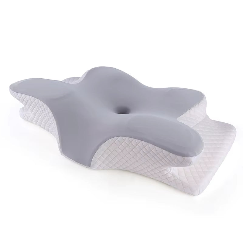Sommerfuglformet minneskum ergonomisk pute | Skanto