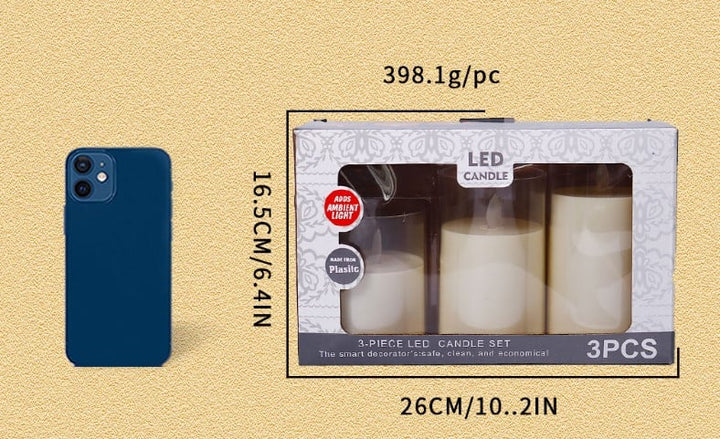 Skanto | Ekte Uten Flamme Stearinlys LED Elektronisk Lys