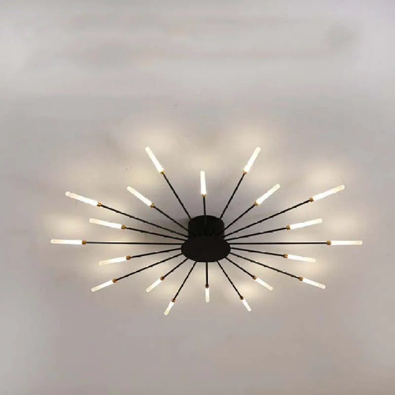 Skanto | Taklampe moderne metall LED krystallampe