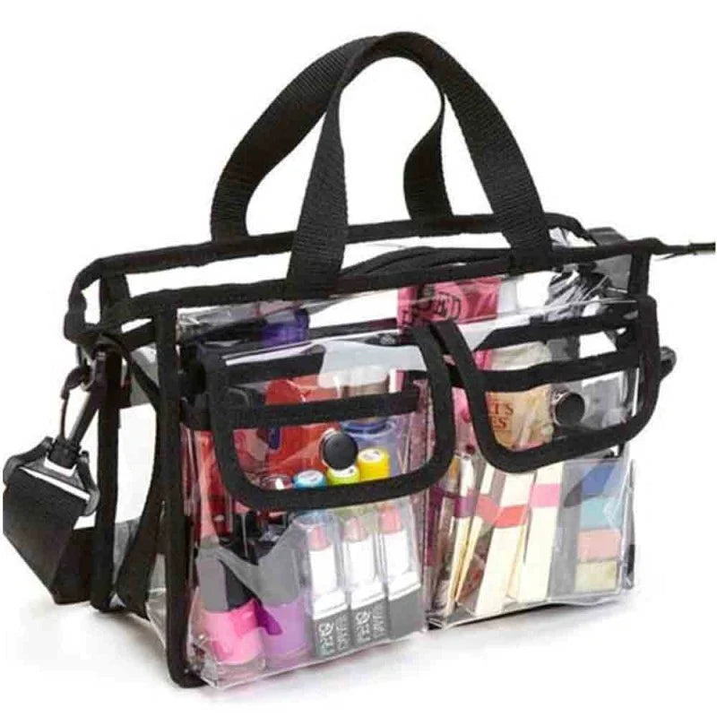 Transparent kosmetisk oppbevaringsbag Skanto