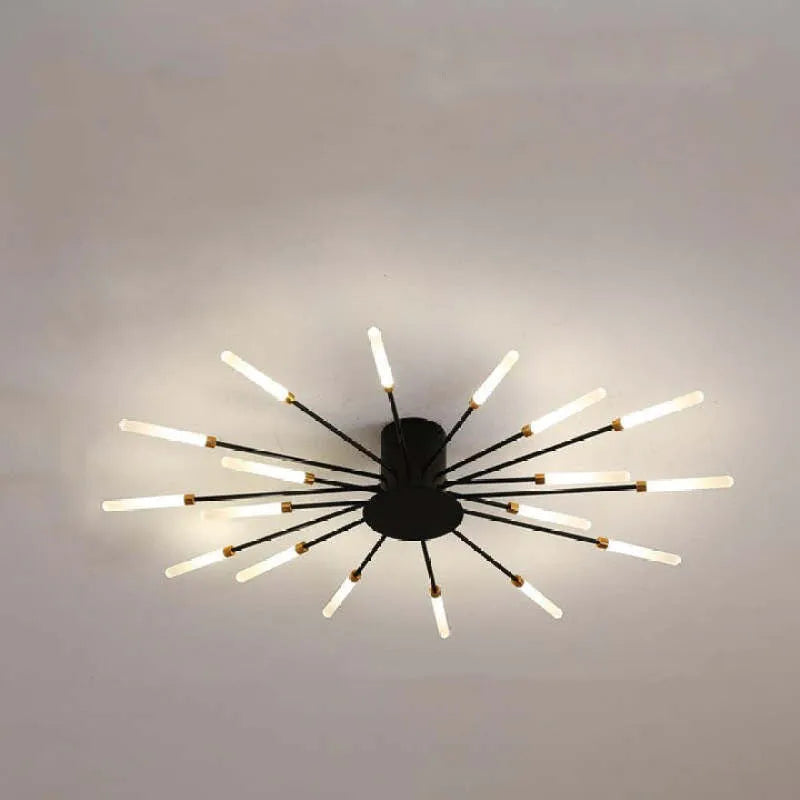 Skanto | Taklampe moderne metall LED krystallampe