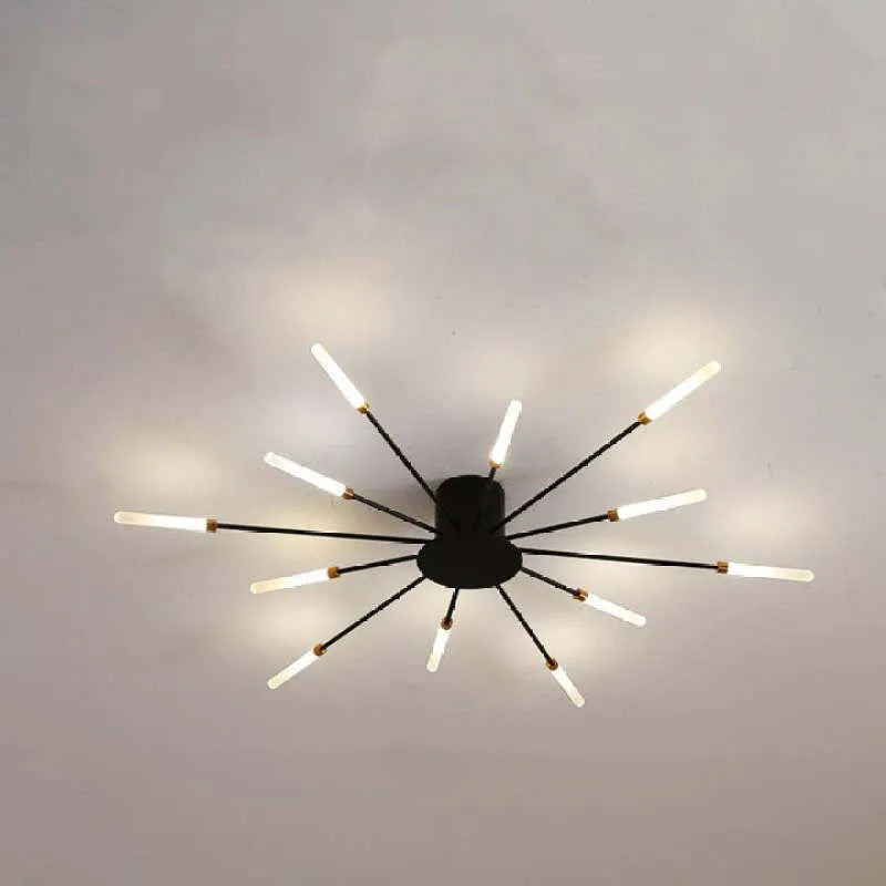 Skanto | Taklampe moderne metall LED krystallampe