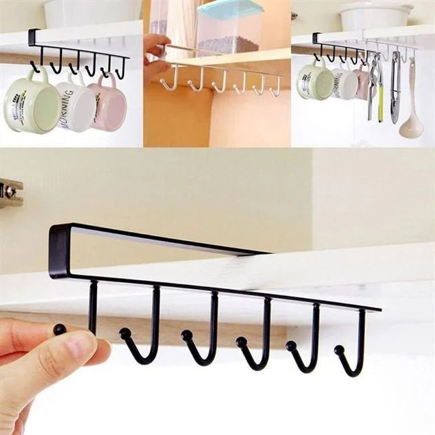 Kabinet Under Shelf 6 Kroker Jern Henge Stativ Skanto