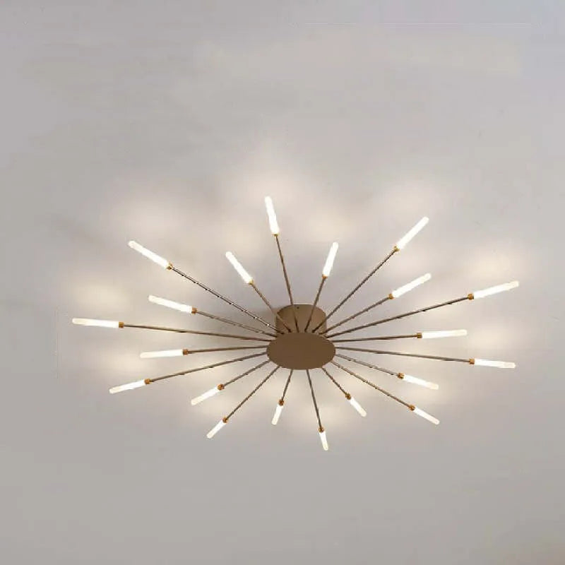 Skanto | Taklampe moderne metall LED krystallampe