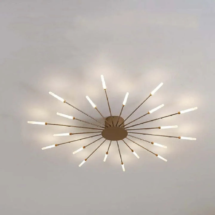 Skanto | Taklampe moderne metall LED krystallampe