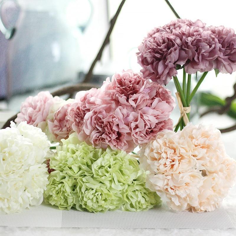Skanto | Faux Peony Bouquet