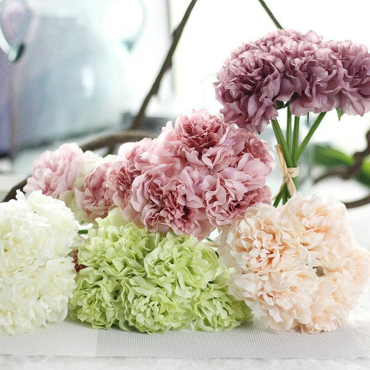 Skanto | Faux Peony Bouquet