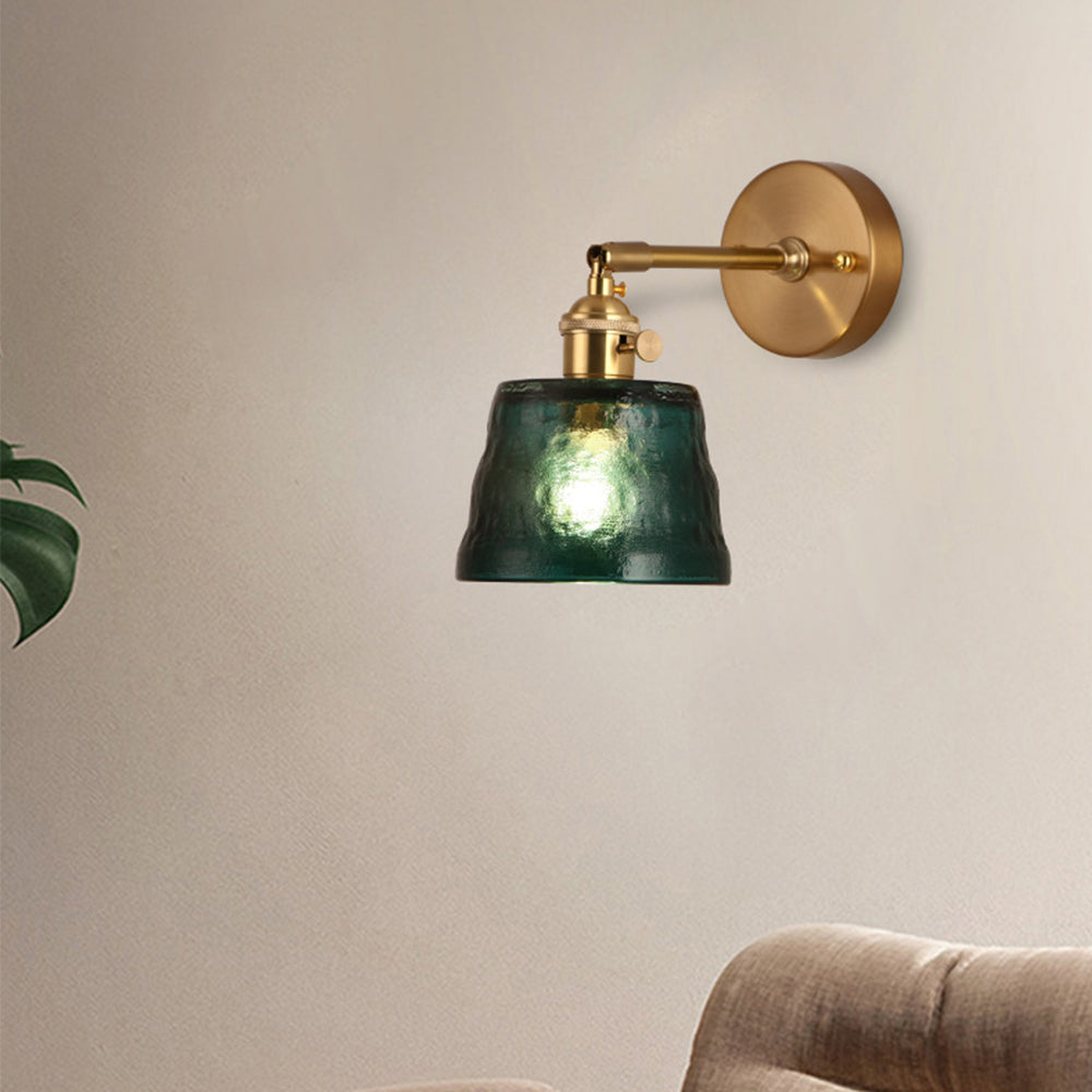 Moderne Justerbar Glass Vegglampe | Skanto
