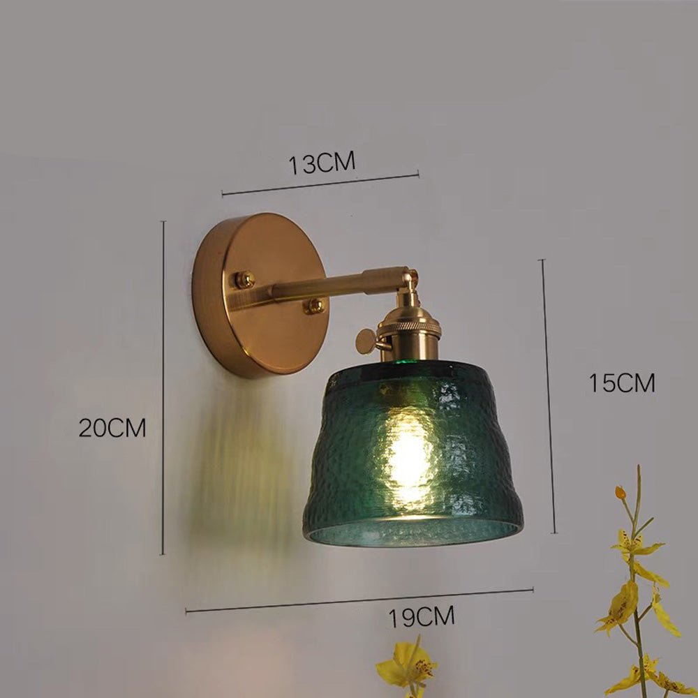 Moderne Justerbar Glass Vegglampe | Skanto