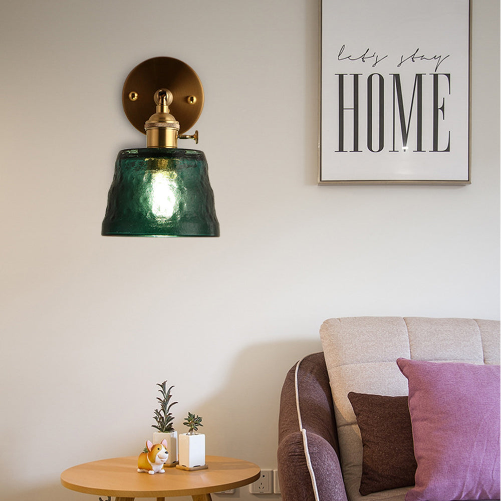 Moderne Justerbar Glass Vegglampe | Skanto