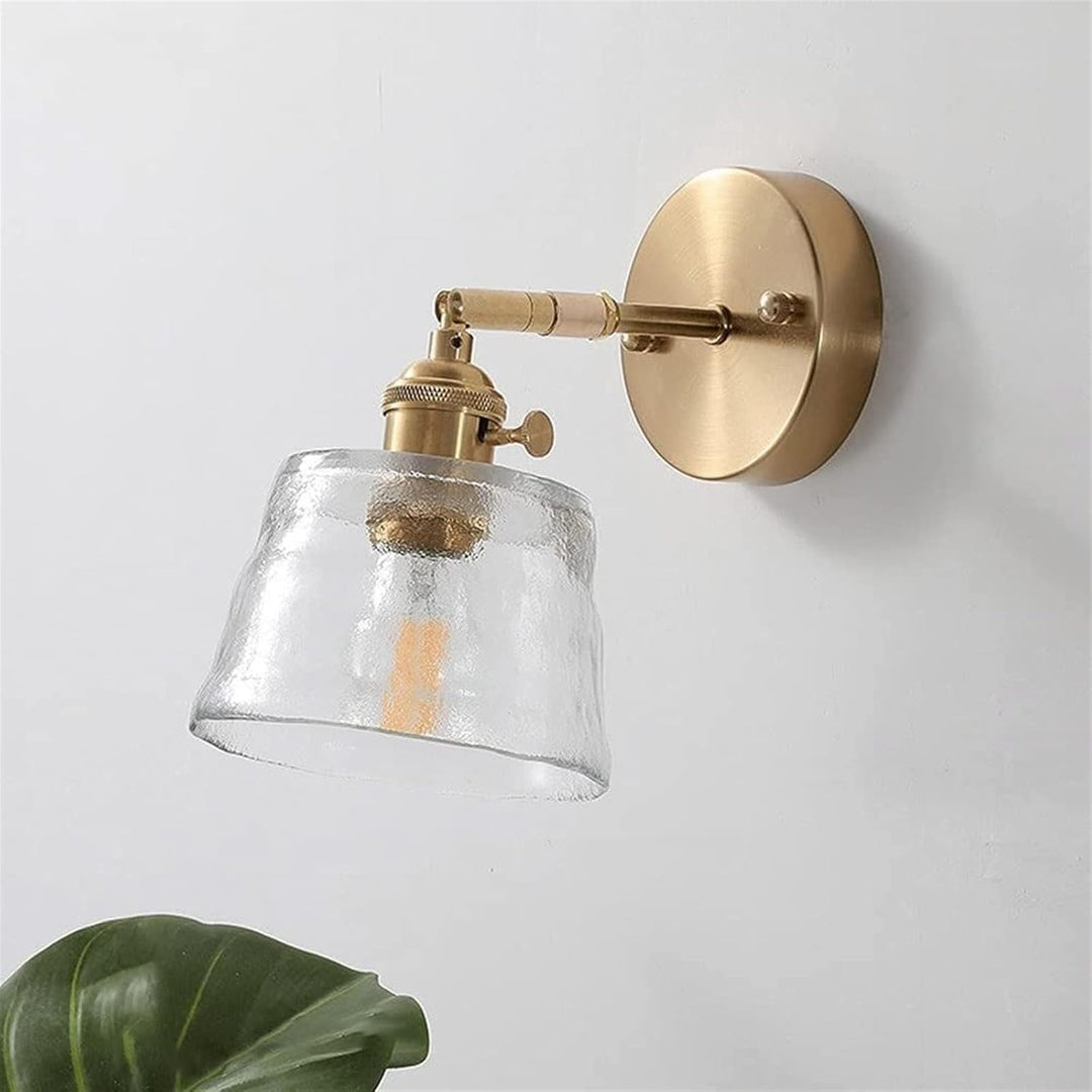 Moderne Justerbar Glass Vegglampe | Skanto