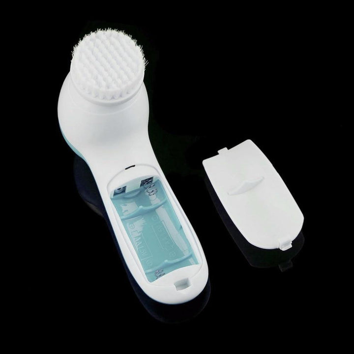 Skanto | 1 Sett 5 i 1 Elektrisk Vask Ansiktsmaskin Ansikts Pore Rensesystem Kroppsrens Massasje Mini Hudpleie Massasje Ansiktsvaskebørste